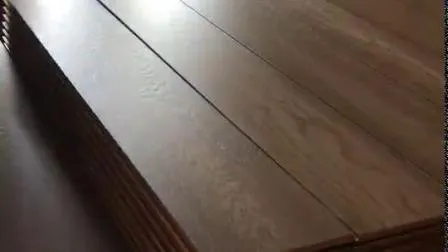 つや消し天然オイル仕上げ多層オーク加工木材フローリング
